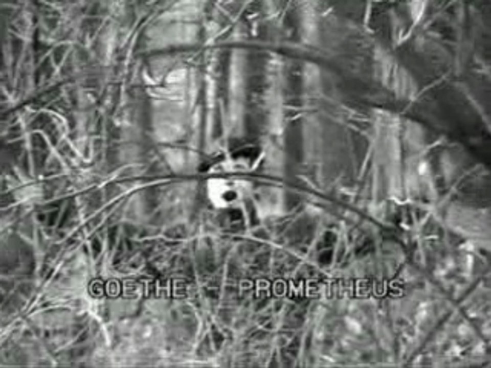 Goethe - Prometheus Rohfassung