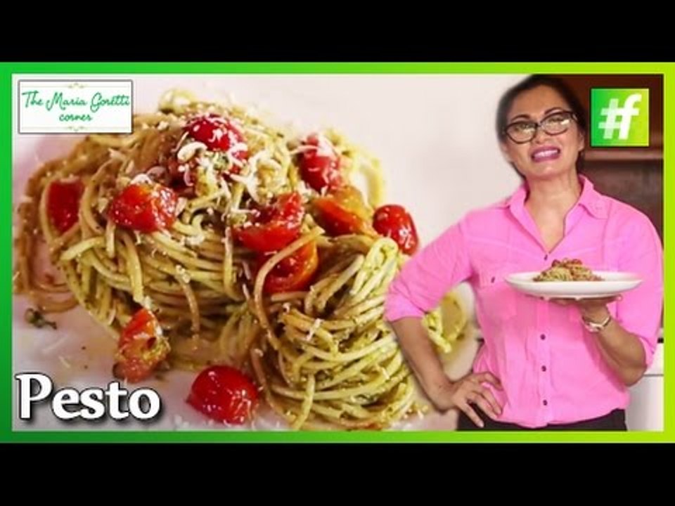 Spaghetti With Pesto Sauce