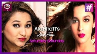 Alia Bhatt's 'Saturday-Saturday' Inspired Look | Makeup Tutorial by Ishita