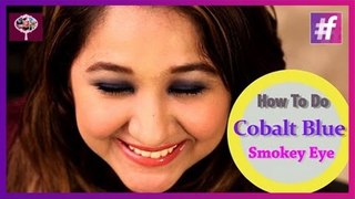 How to Get the Cobalt Blue Smokey Eye Look