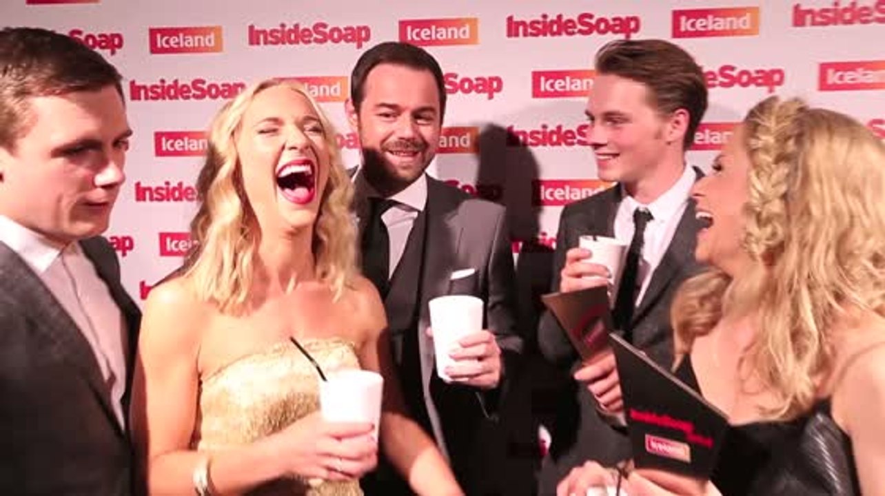 Stars Of Soap Land Come Out For The Inside Soap Awards