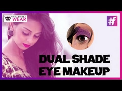 Dual Shade Eye Makeup Tutorial | Shades of Purple for Your Eyes