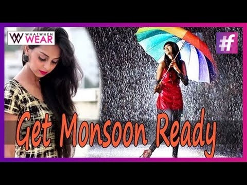 Get Monsoon Ready With Me