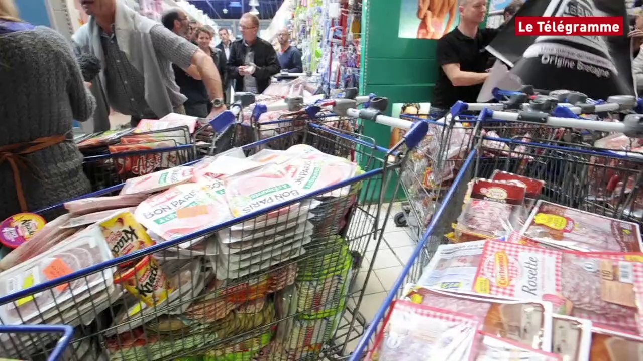 Plérin. Les éleveurs de porc mobilisés contre l'embargo russe