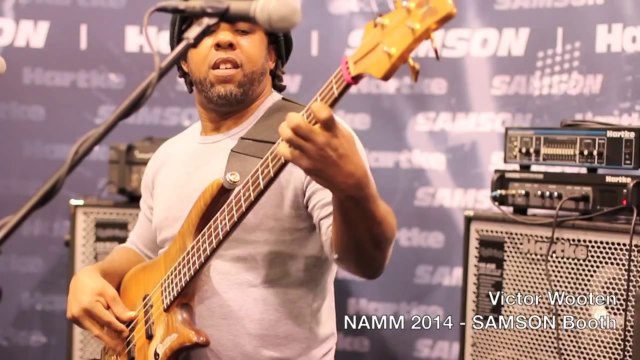 Victor Wooten - NAMM 2014 (For Samson)