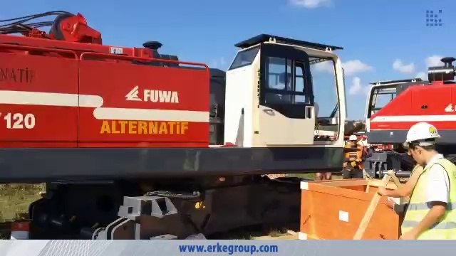 ERKE Dış Ticaret ltd, FUWA QUY 120 - Crawler Crane Start Up 1 - Alternatif Zemin - erkegroup.com