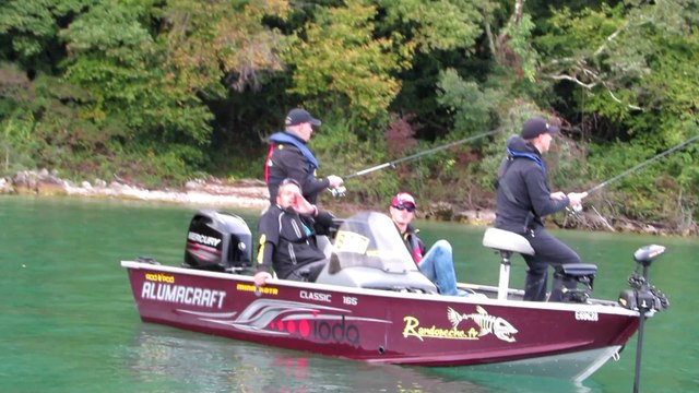 Championnat du monde de pêche aux carnassiers, sur le lac du Bourget