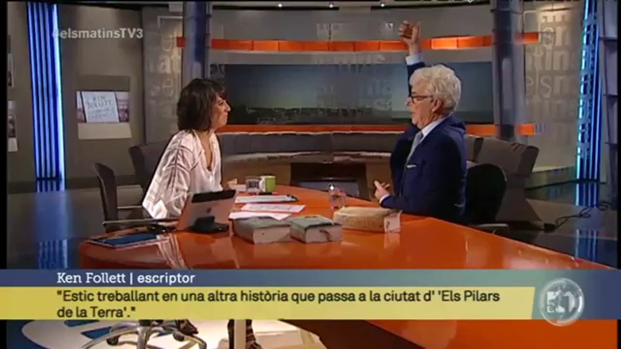 TV3 - Els Matins - Ken Follet: "És un error polític clar dir-li a algú que no pot votar"