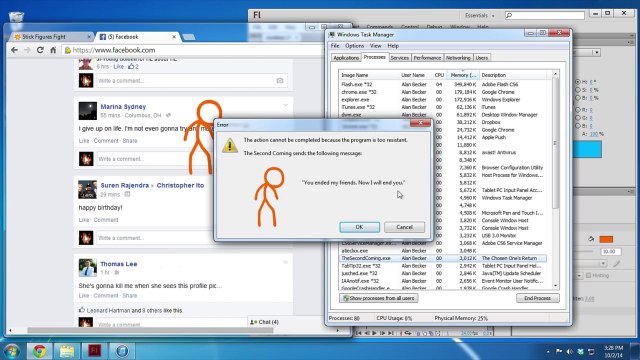 Ds stickmans se rebèlent : Court métrage Animator vs Animation