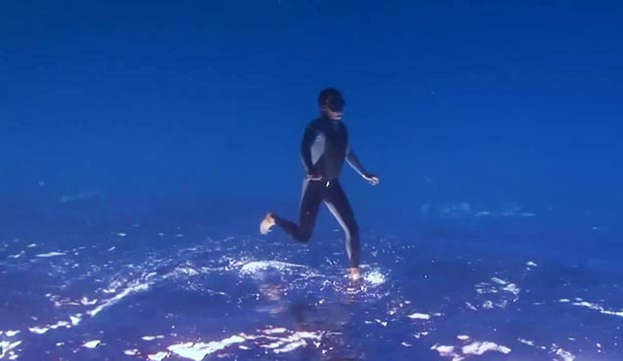 Incroyable vidéo d'apnée