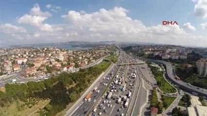 İstanbul'da Bayram Tatili Trafiği