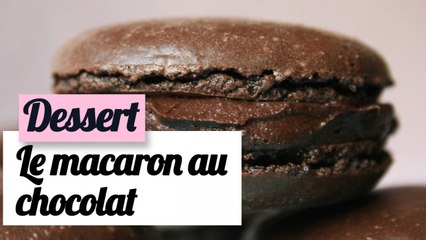 Macaron au chocolat facile - Recette goûter