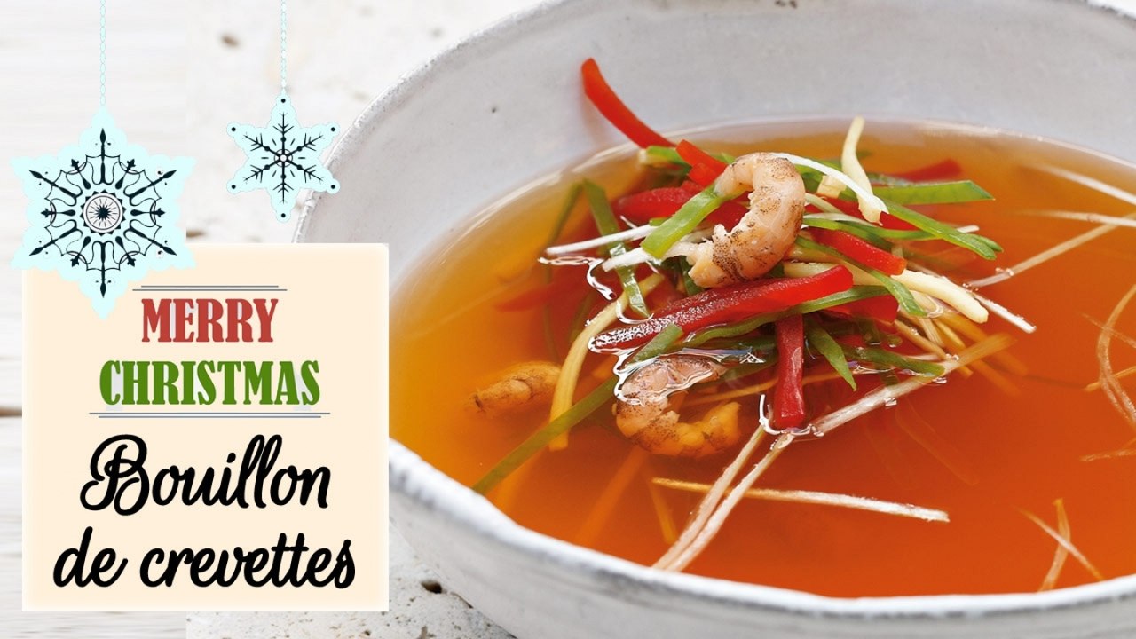 Le bouillon de crevettes - Recette facile