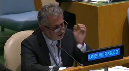 République islamique d’Iran, Droit de réponse - Débat 2014 de l'Assemblée générale de l'ONU