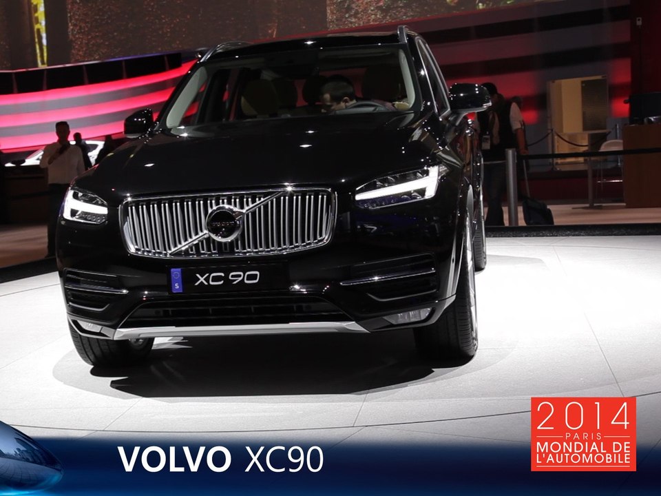 Le Volvo XC90 en direct du Mondial de l'Auto 2014