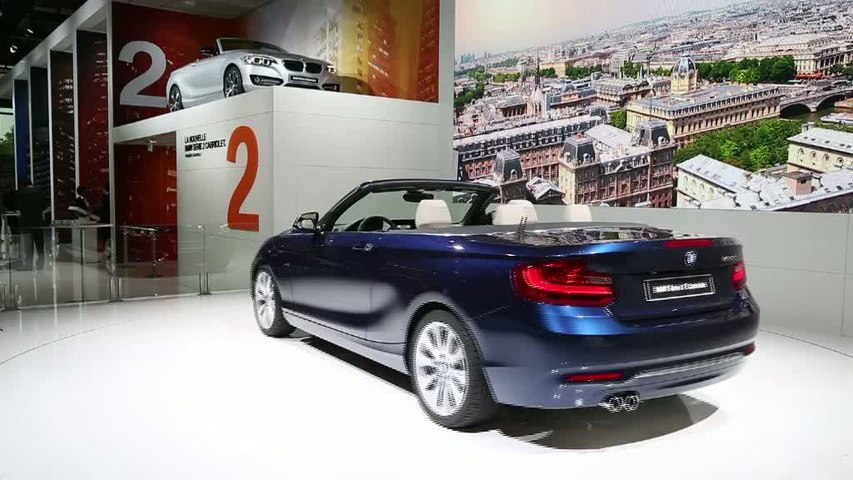 Mondial 2014 : BMW série 2 cabriolet