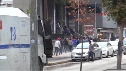 Van'da Kobani Gösterisinde Olaylar Çıktı -1