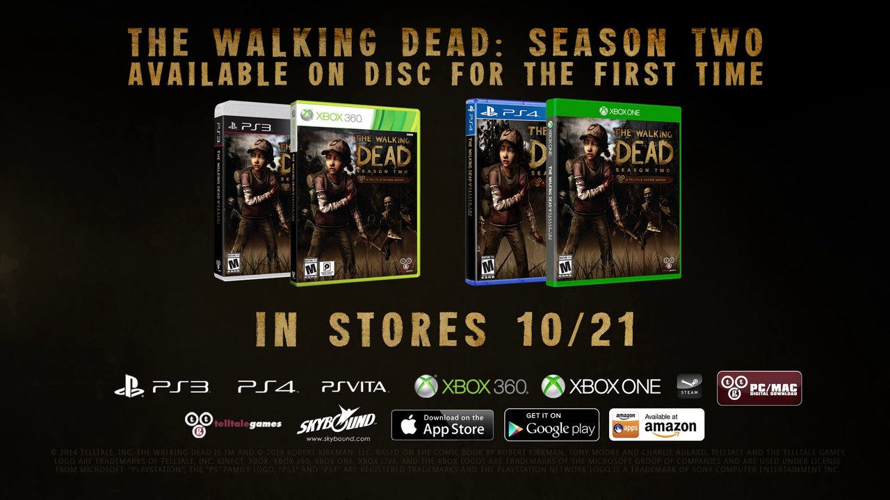 The Walking Dead Saison 2 Finale Xbox One