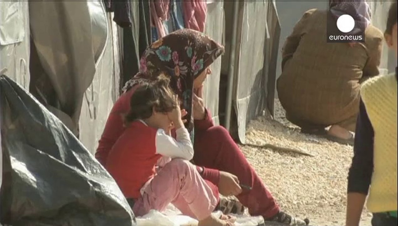 Les djihadistes de l'organisation Etat Islamique aux portes de la ville de Kobané en Syrie
