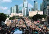 Timelapse Footage Shows Protesters Descending on Admiralty