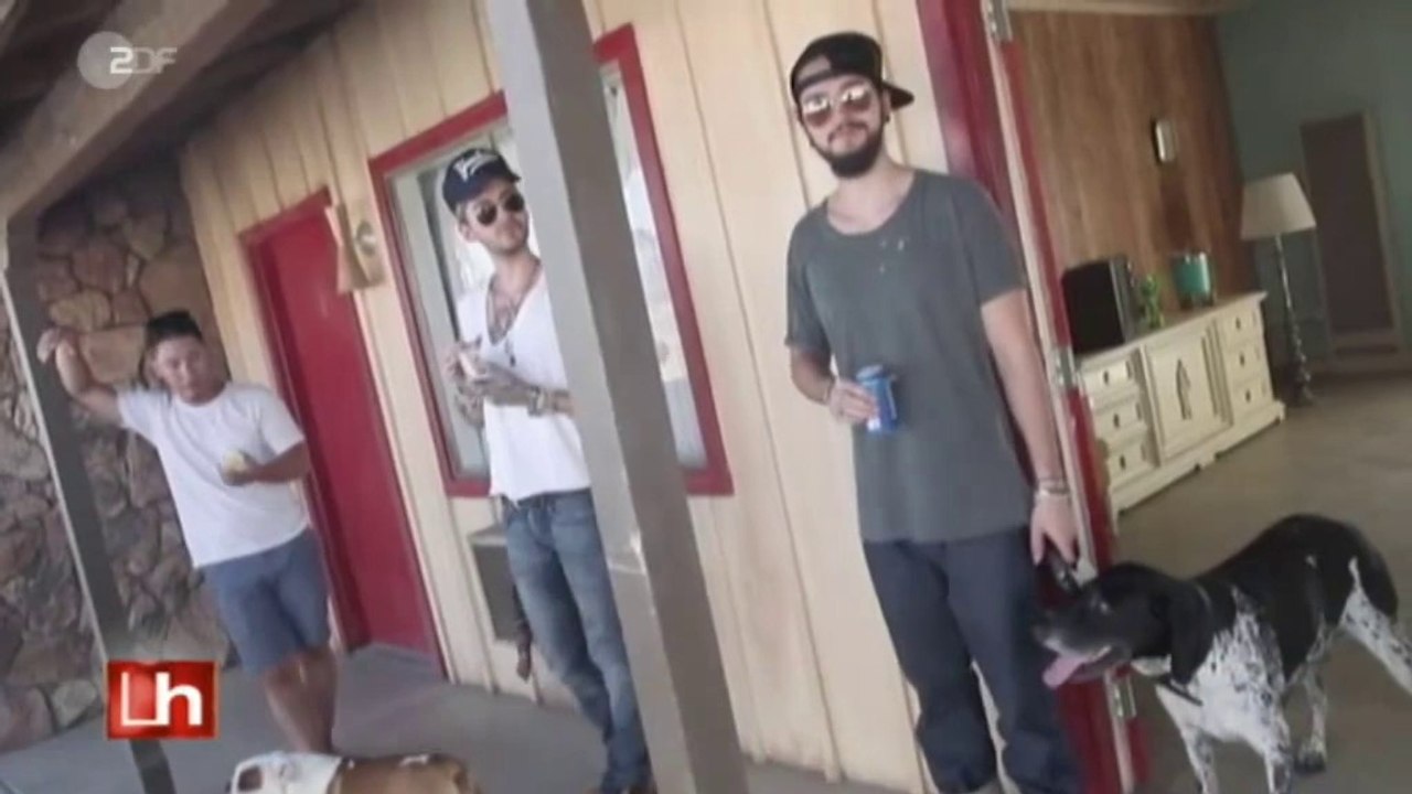 ZDF Leute heute - Tokio Hotel de retour en Allemagne (2.10.14)