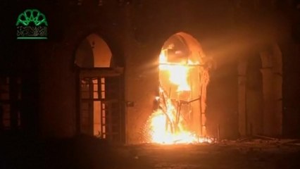 Flames of war in Aleppo