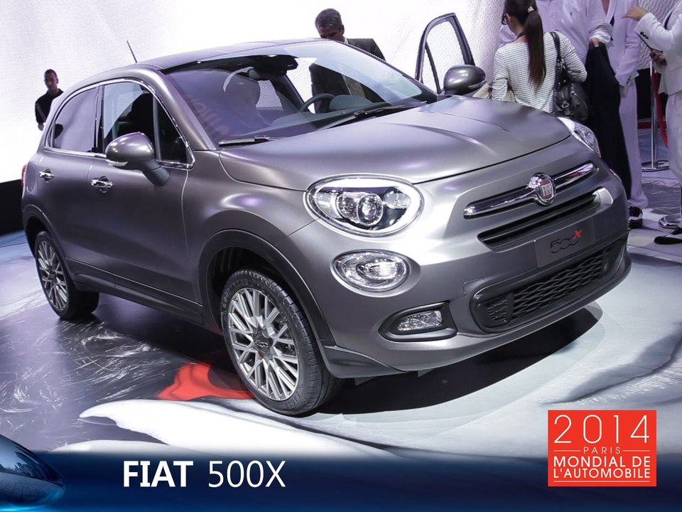 Le Fiat 500X en direct du Mondial de l'Auto 2014