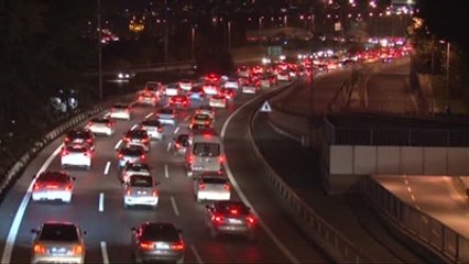 İstanbul'da Bayram Tatili Trafiği