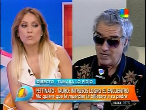 Pronto.com.ar Intrusos de celestino- ¿Amor entre Tauro y Pettinato