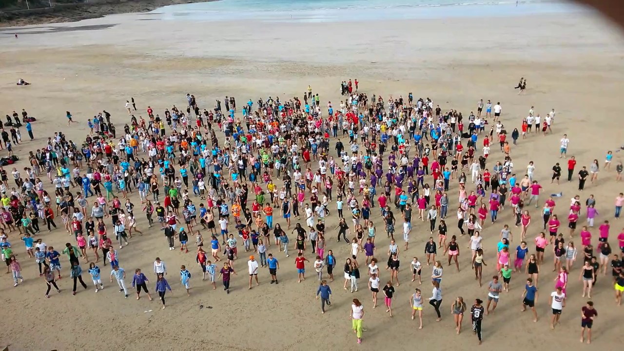 #JSS2014 : Flash mob sur la plage de Dinard