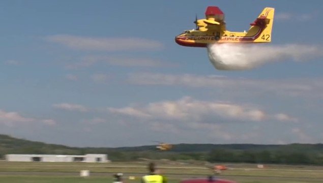 Les pompiers s'envoient en l'air - Congrès national des sapeurs-pompiers 2014 - Avignon