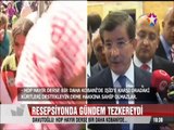 Ahmet Davutoğlu Tezkere için CHP ve HDP için sınav günüdür