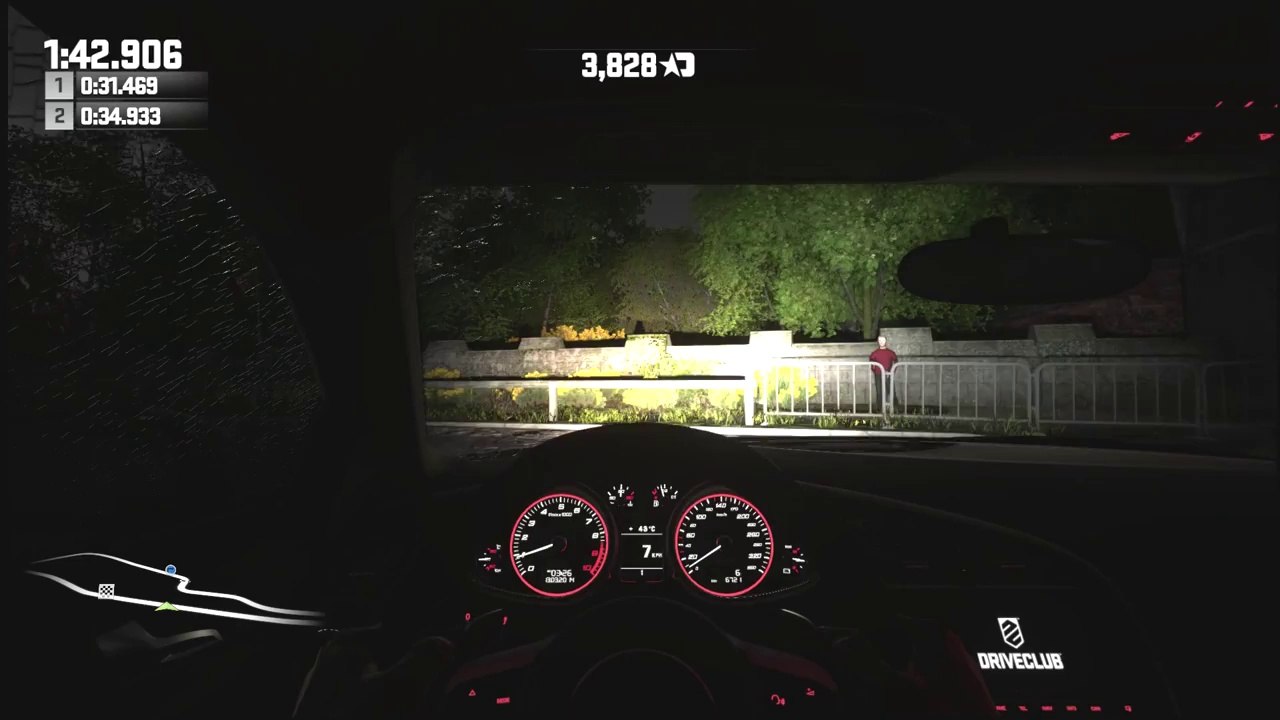 Driveclub - Crash on the night gameplay