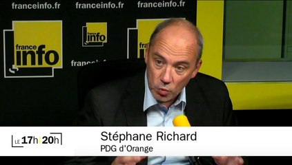Stéphane Richard (Orange) : "ce n'est pas le moment de nous coller de la fiscalité en plus"