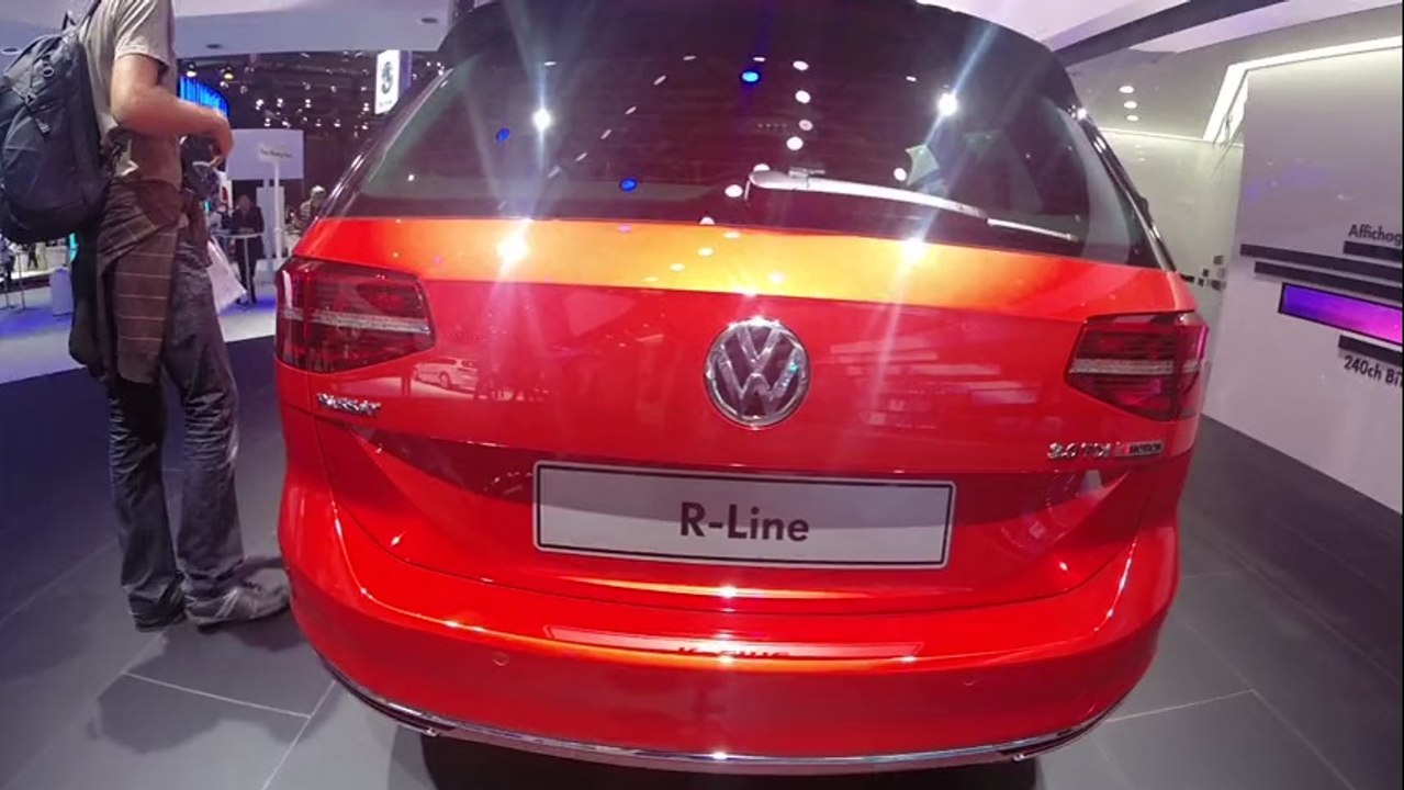 #TurboInside : Volkswagen Passat R-line en vidéo live au mondial de l'auto