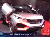 Le Peugeot Quartz en direct du Mondial Auto 2014
