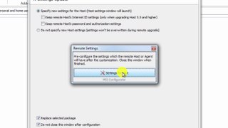 How to configure MSI file for remote administration