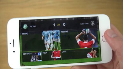 FIFA 15 iPhone 6 4K Gameplay Review