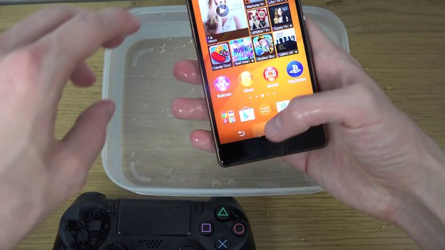 GTA San Andreas Under Water Sony Xperia Z3 PS4 Controller Gameplay Review