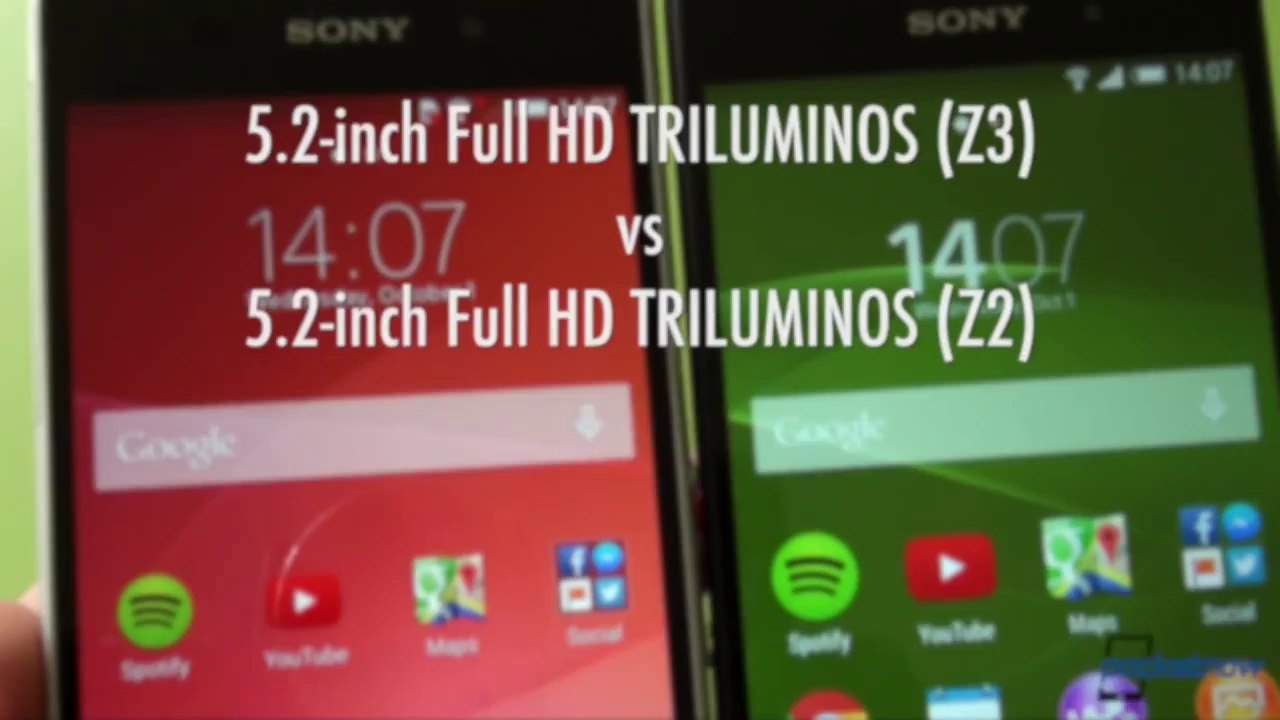 Sony Xperia Z3 vs Sony Xperia Z2
