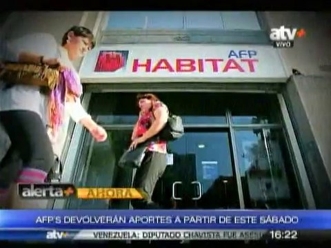 Este sábado se inicia devolución de aportes de independientes a AFP