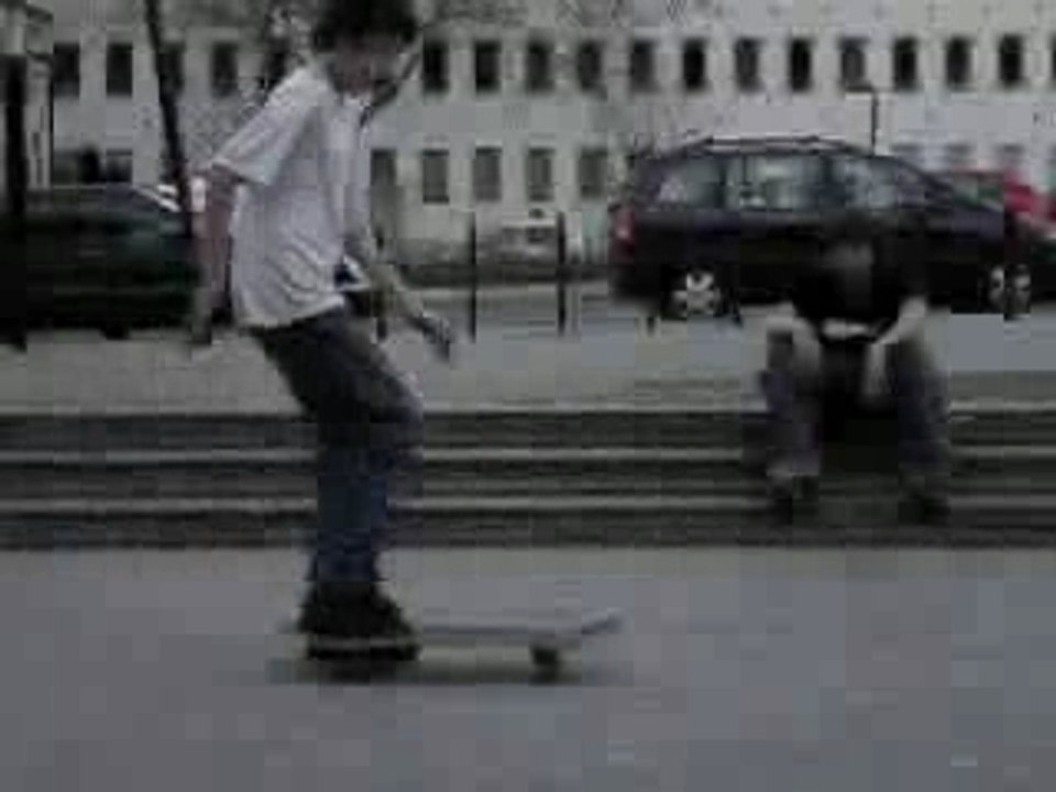 Jules et jeff en skate gag  (remix)