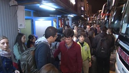 Otogarda Bayram Yoğunluğu