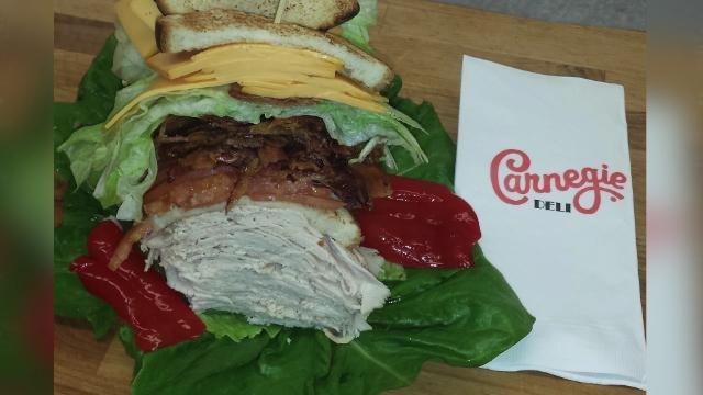 Derek Jeter Triple Club Sandwich and Other Celeb Foods