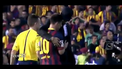 Ronaldo & Messi - One Of The Greatest Moments Ever RESPECT