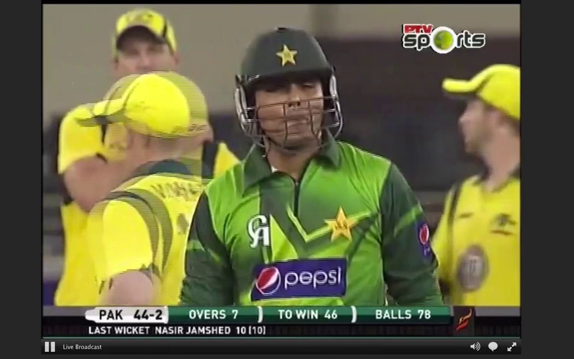 Pakistan and Australia in UAE, Only T20 International, 2014, Game 1 (REPLAY)