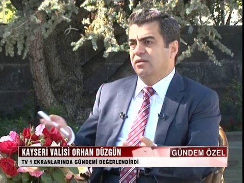 KAYSERİ VALİSİ ORHAN DÜZGÜN KONAK YAYIN