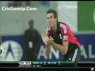 Awais Zia Batting Against England  Debut   Great Hitting  23 02 201200