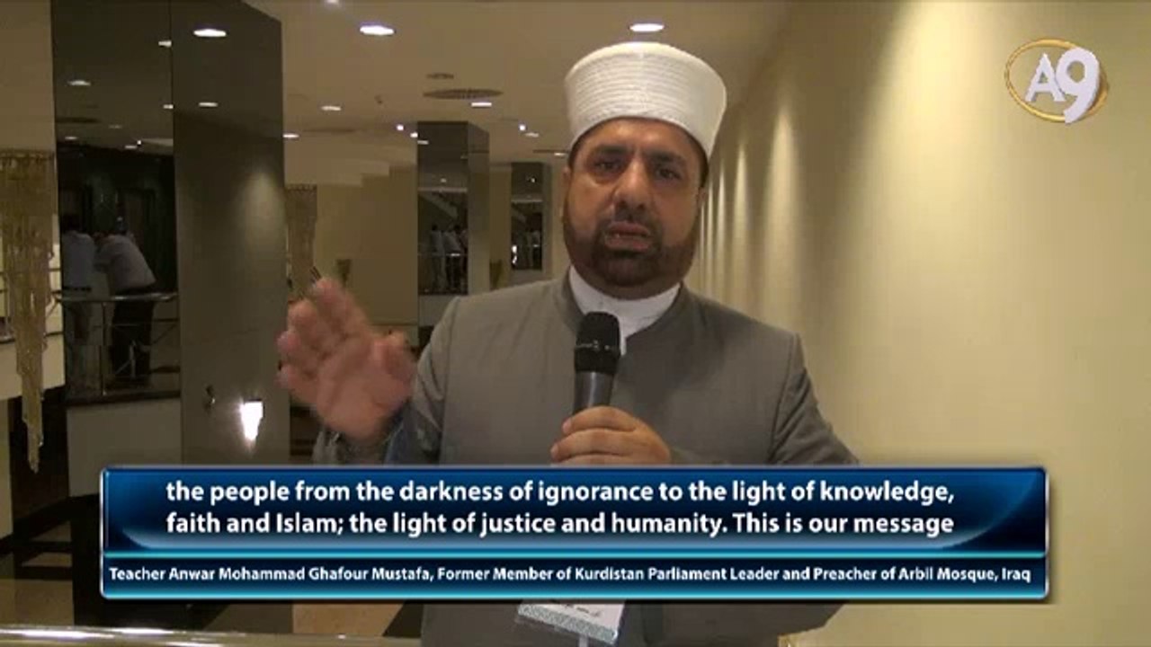 Teacher Anwar Mohammad Ghafour Mustafa, Former Member of Kurdistan Parliament Leader and Preacher of Arbil Mosque, Iraq
