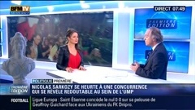 Politique Première: UMP: Nicolas Sarkozy fait face à une concurrence qui se révèle redoutable - 03/10